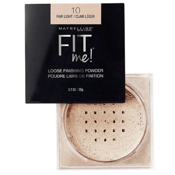 New Maybelline New York Fit Me Loose Finishing Powder .7oz 10 FAIR/LIGHT - Picture 1 of 6